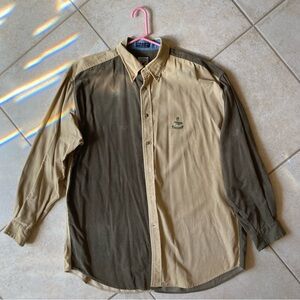 Faconnable corduroy button down
